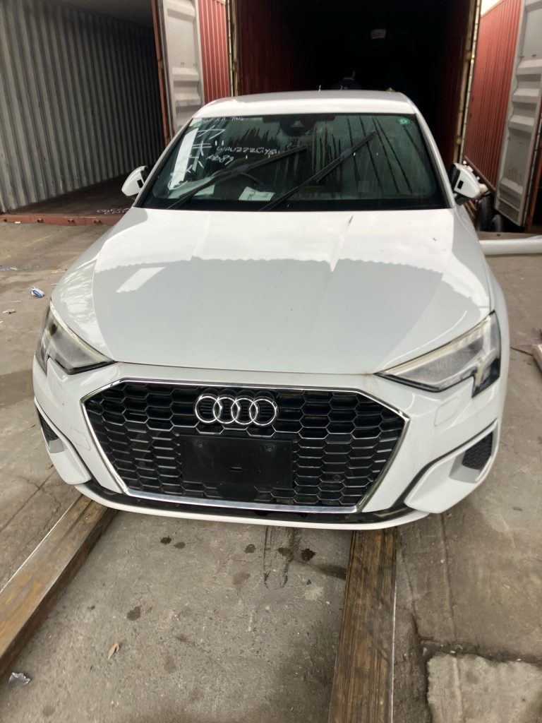 TokyoCarZ - Unwrapped Audi from Japan through container shipping
