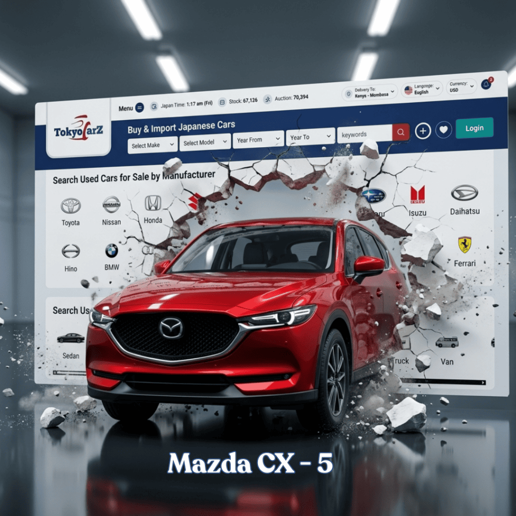Import from Japan with TokyoCarZ - Mazda CX5