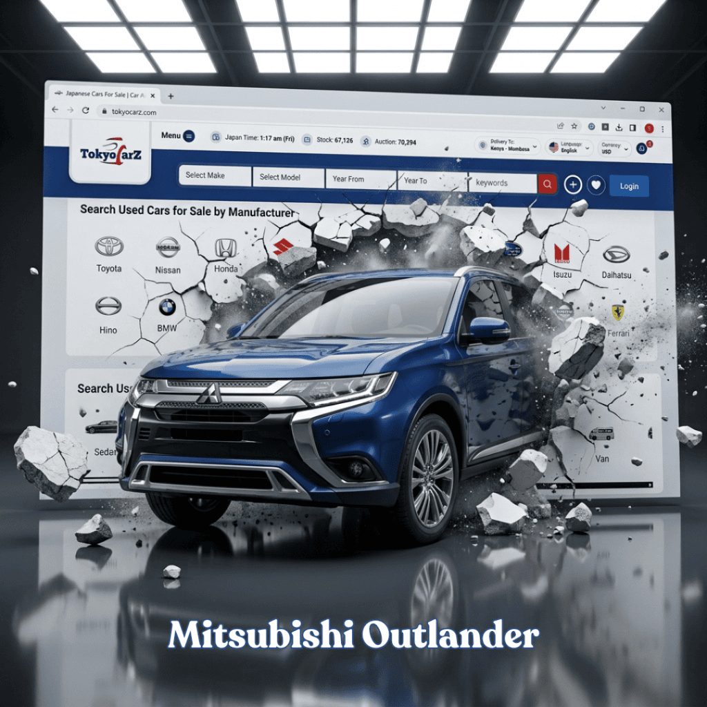 Import from Japan with TokyoCarZ - Mitsubishi Outlander