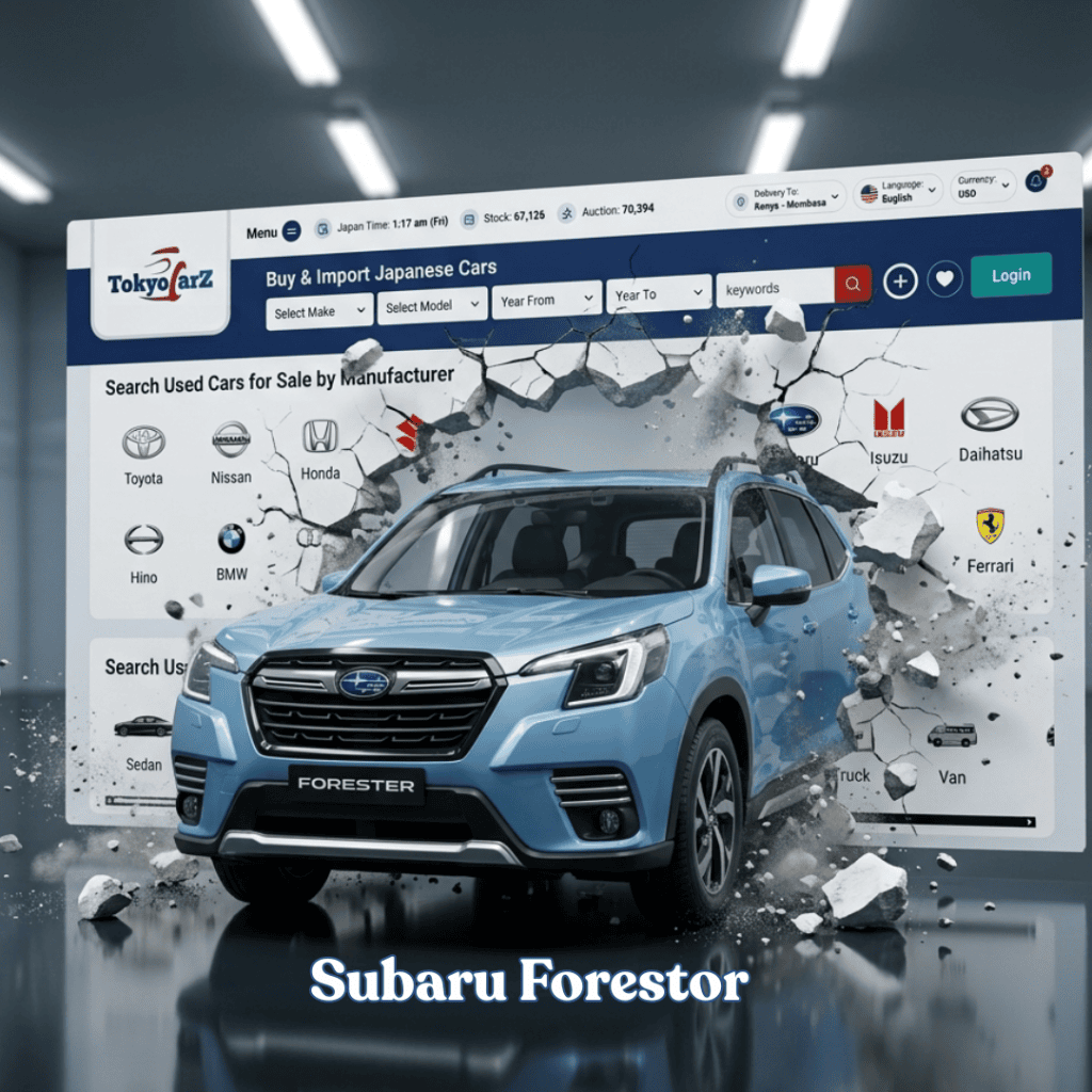 Import from Japan with TokyoCarZ - Subaru Forester