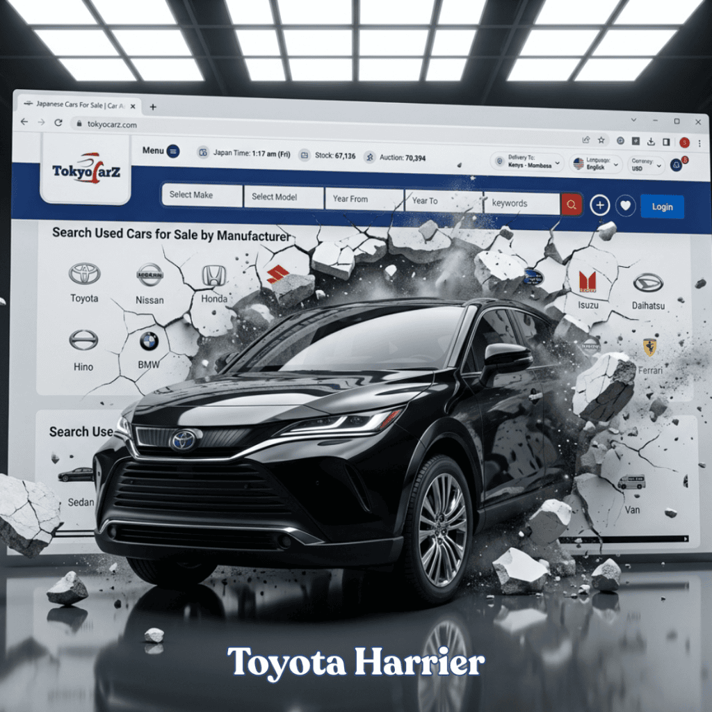 Import from Japan with TokyoCarZ - Toyota Harrier