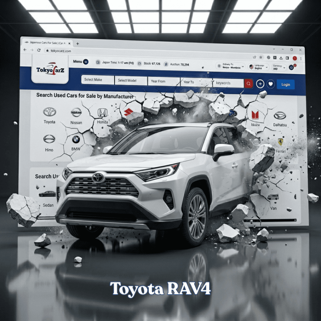 Import from Japan with TokyoCarZ - Toyota Rav4