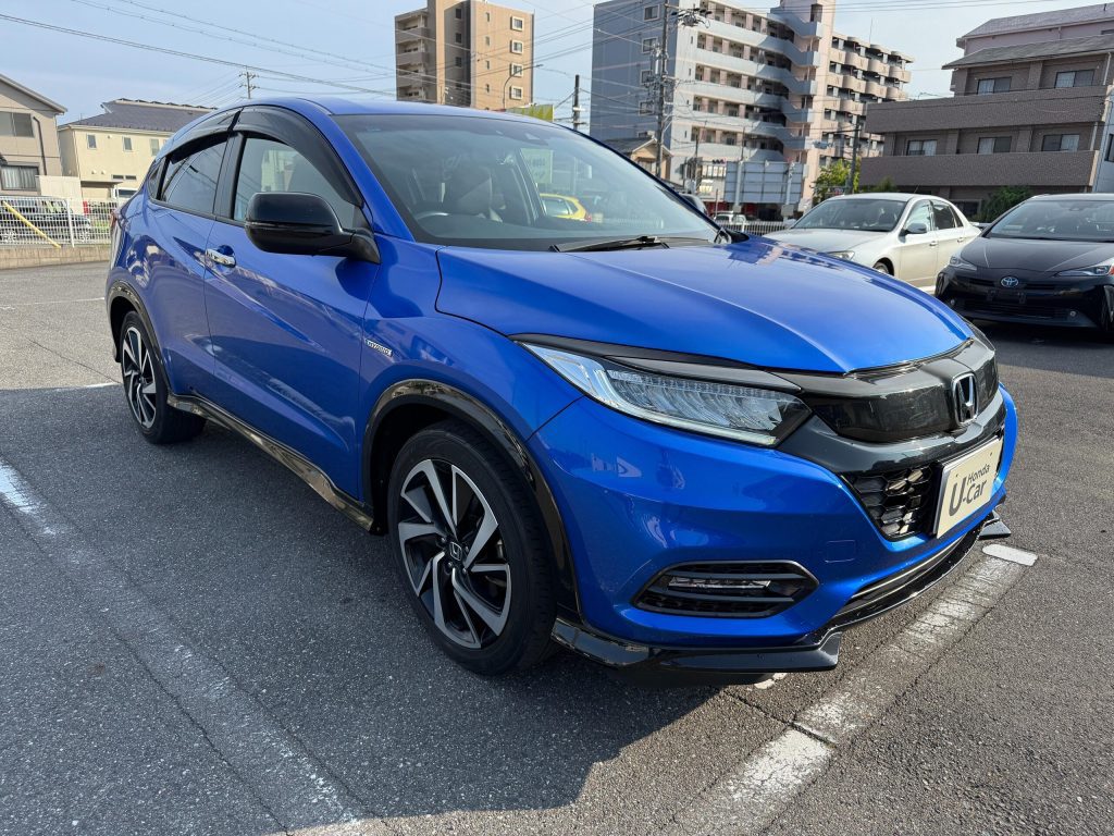 TokyoCarZ - Honda Vezel 1.5 Hybrid RS Honda Sensing Gathers Navi (Blue) for sale