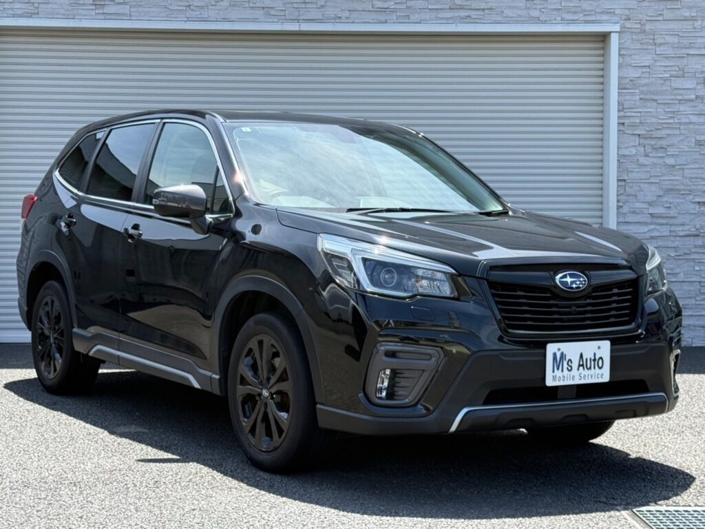TokyoCarZ - 2021 Black Silica Subaru Forester 1.8 Sport 4WD, One Owner, Sunroof for sale