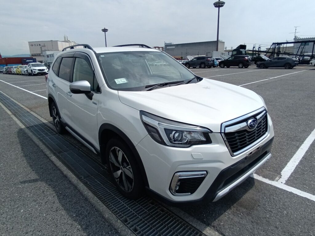 White Subaru Forester sold front view - TokyoCarZ Kenya
