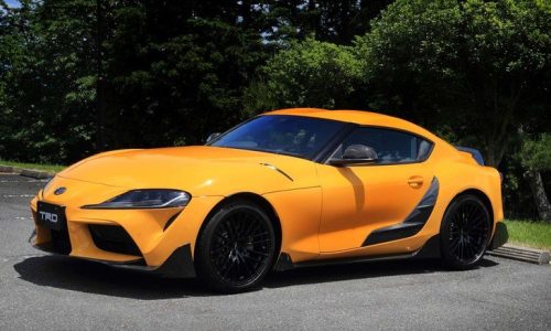 Toyota Supra Yellow